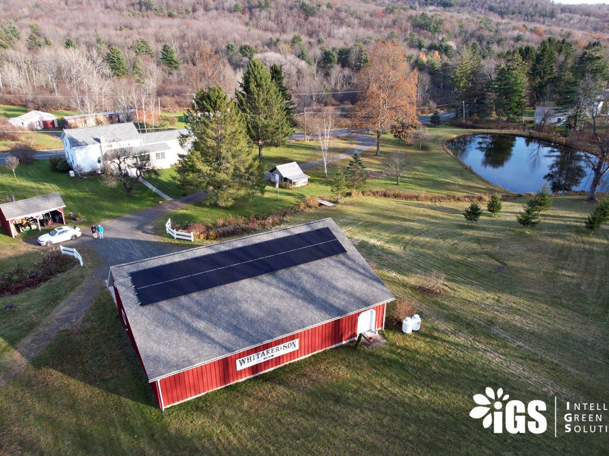 IGS solar install — Oneonta NY